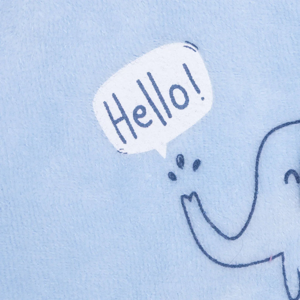 HelloBaby Newborn Vest - Light Blue