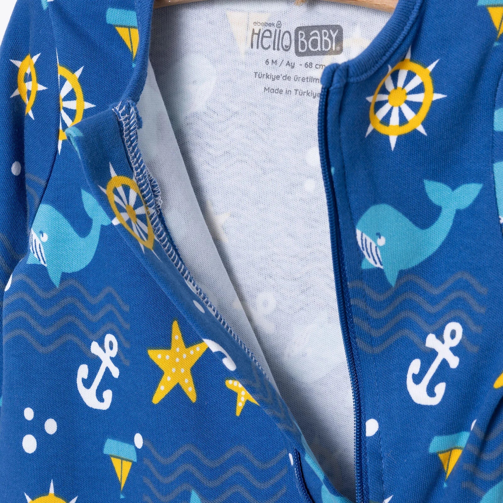 HelloBaby Boy Jumpsuit - Navy Blue