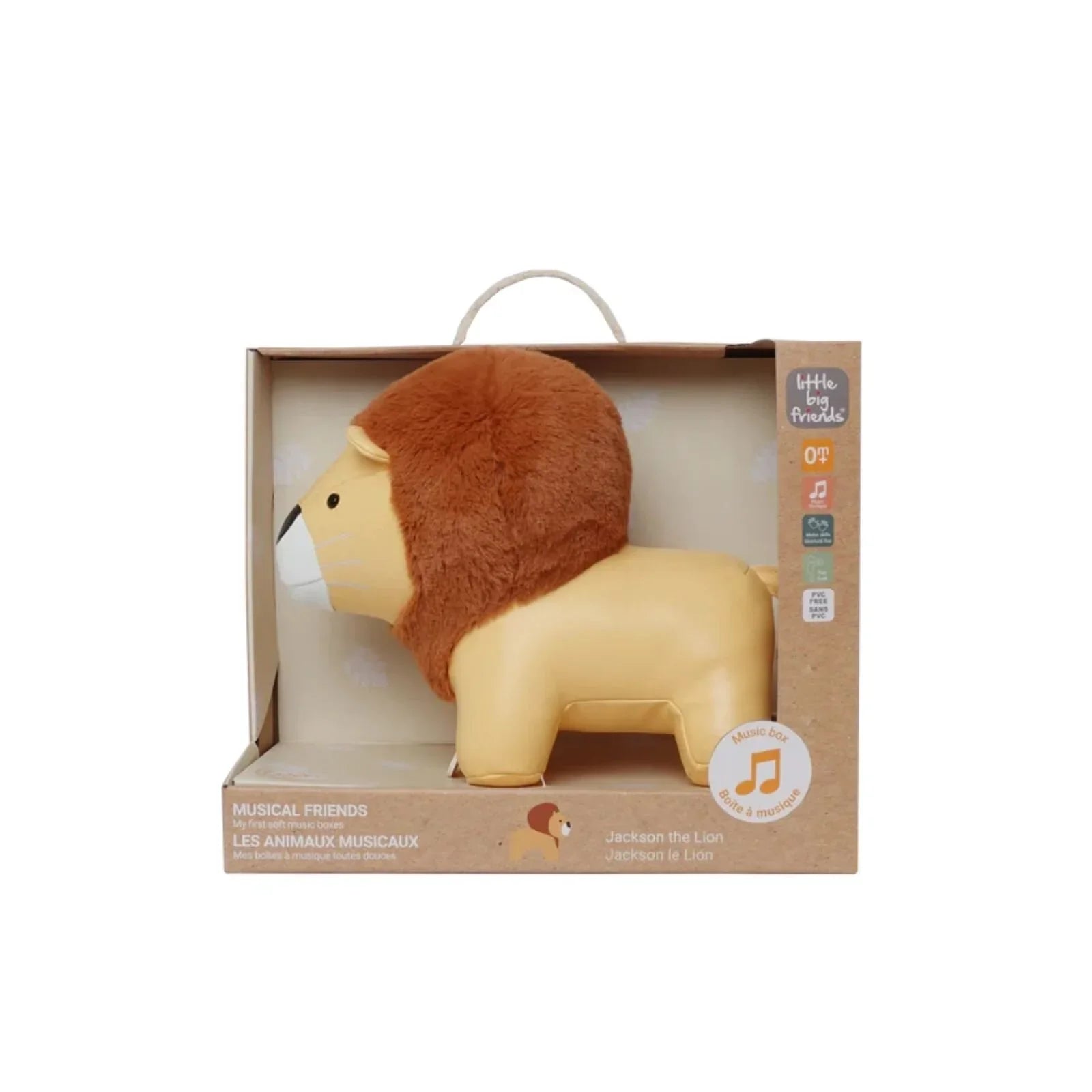 Little Big Friends Musical Animals - Jackson the Lion