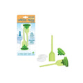 Dr. Brown's Options+ replacement vent kit with green valve pieces and vent tube