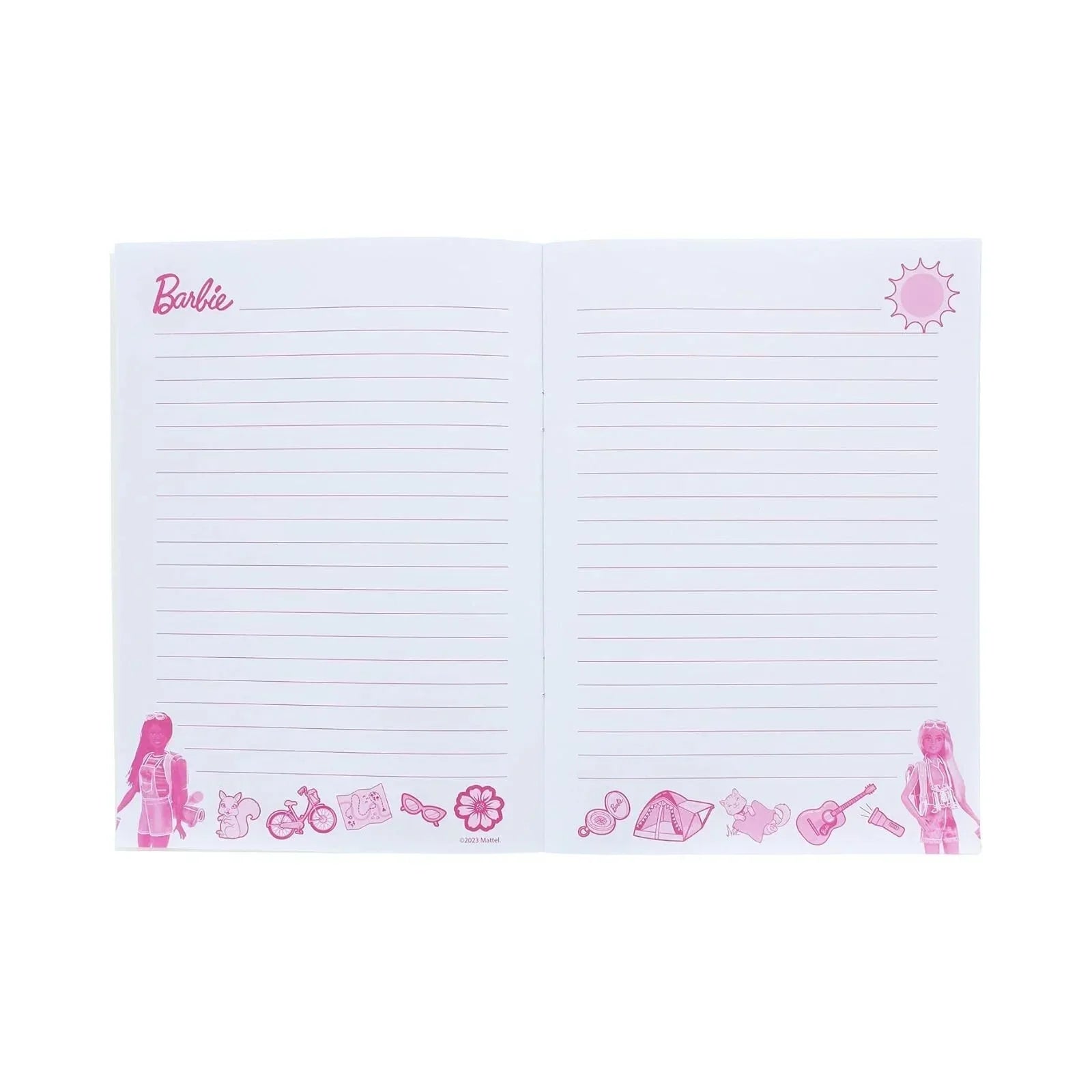 Barbie Super Stationery Set - Bobobiy