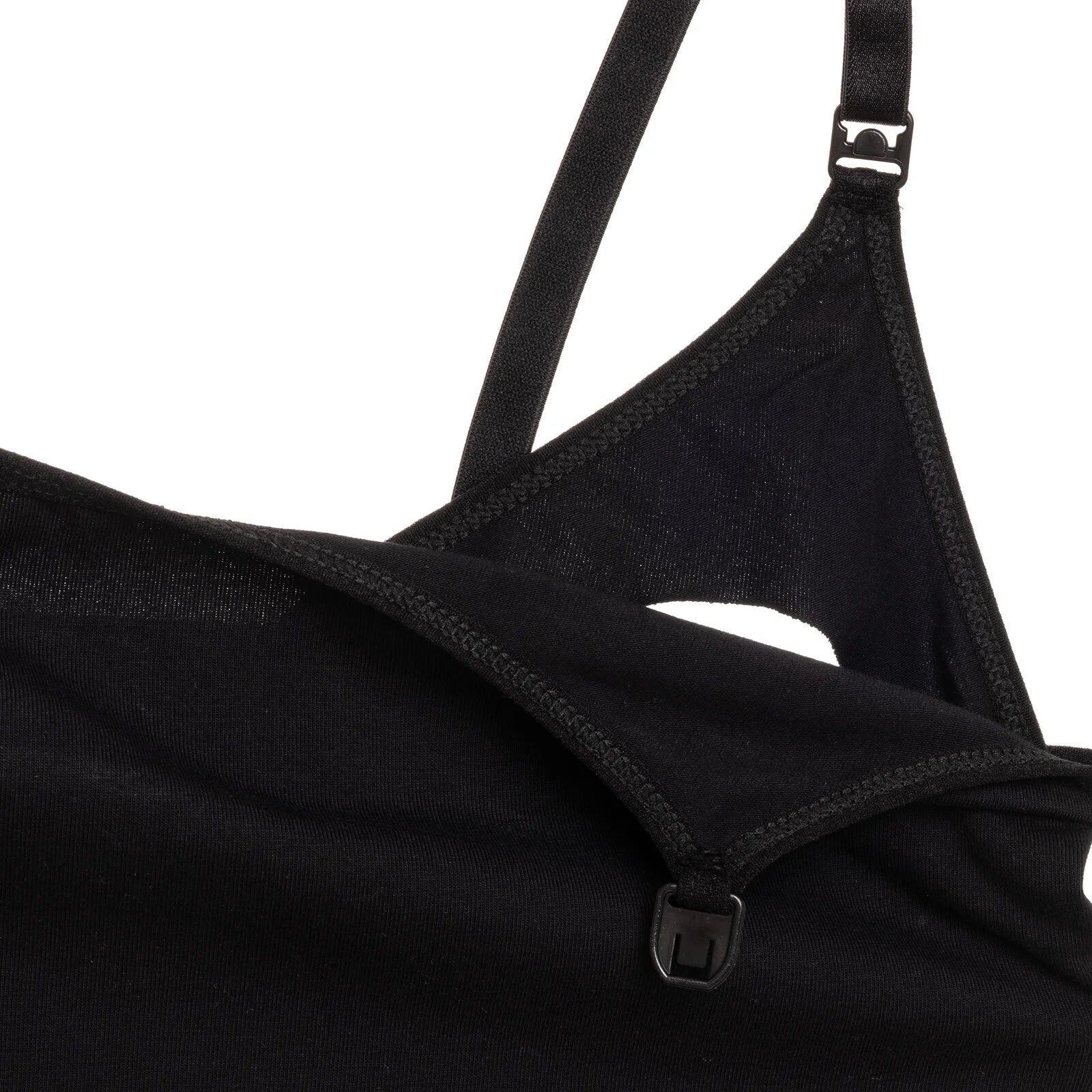 baby mom Mom  Nursing Athlete - Black