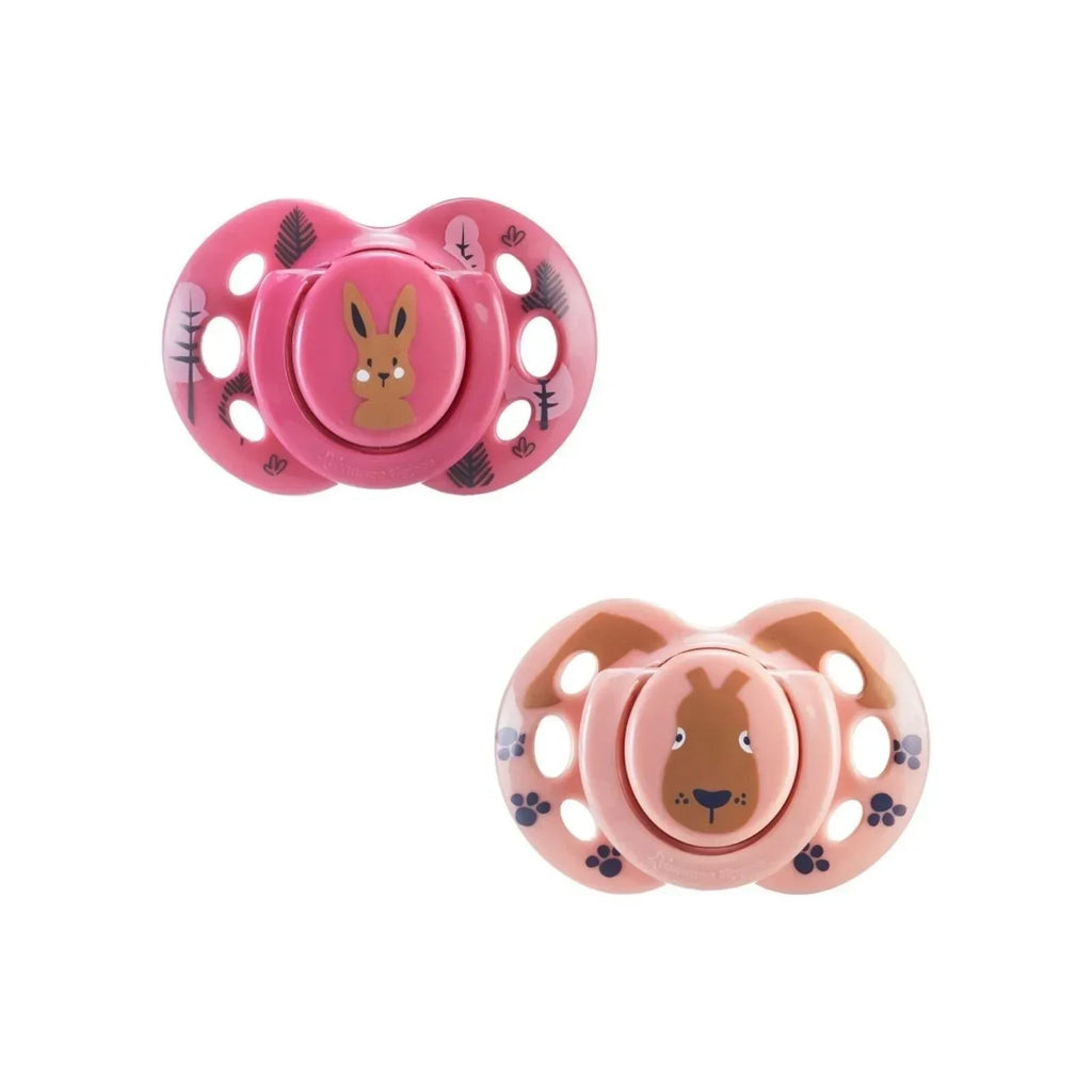 Tommee Tippee Fun Style Soother 18-36 months Pack of 2 Assorted - Bobobiy