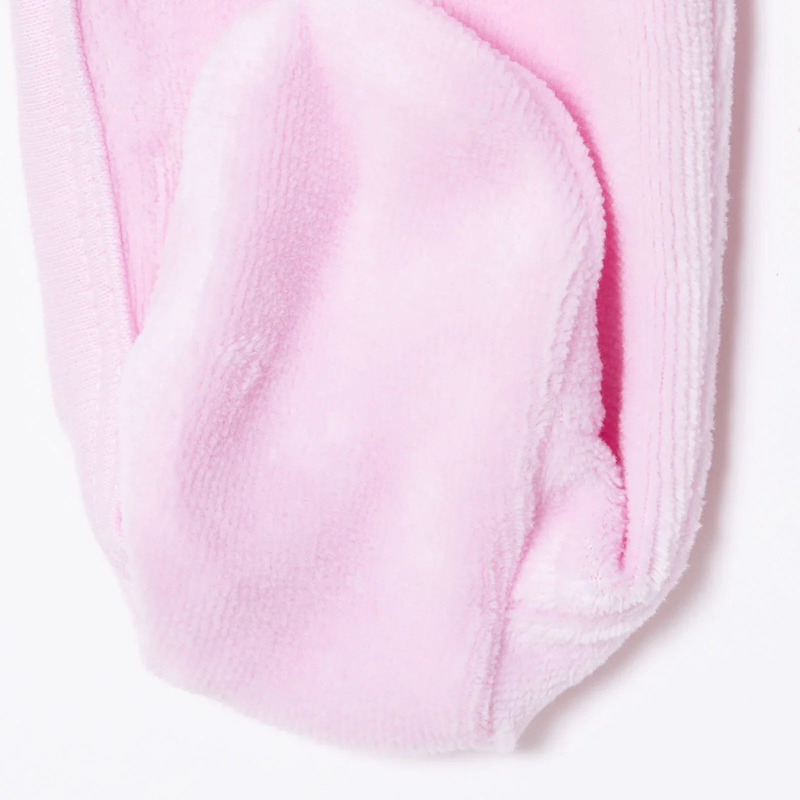 HelloBaby Newborn Velvet Footed Jumpsuit - Pink