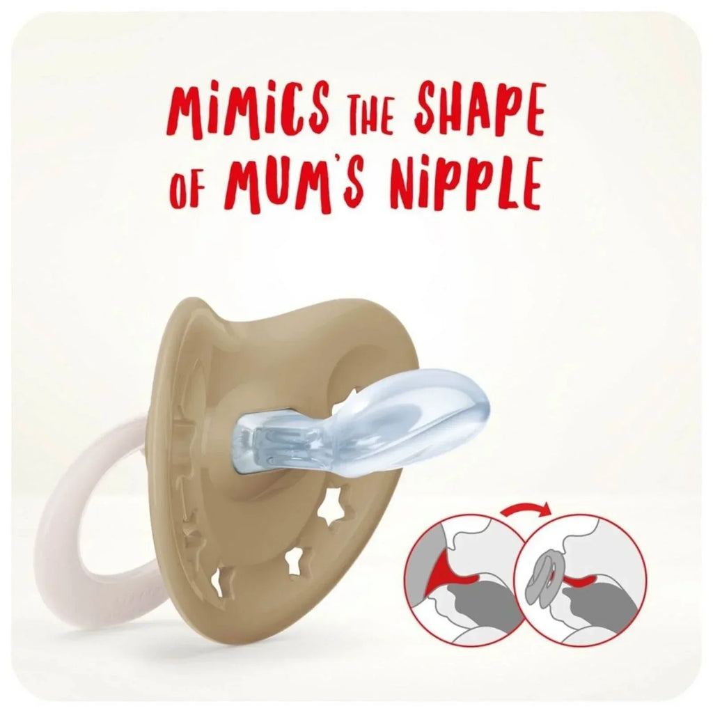 NUK Signature Night Silicone Soothers 0-6 months - Bobobiy