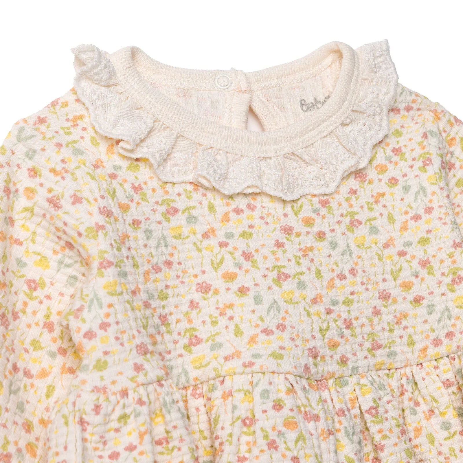 Bebetto Newborn Dress - Salmon