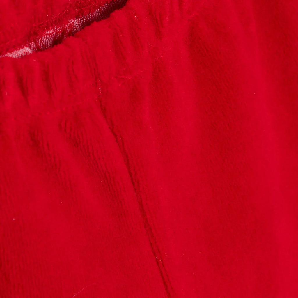 HelloBaby Newborn Velvet Footed Bottom - Red