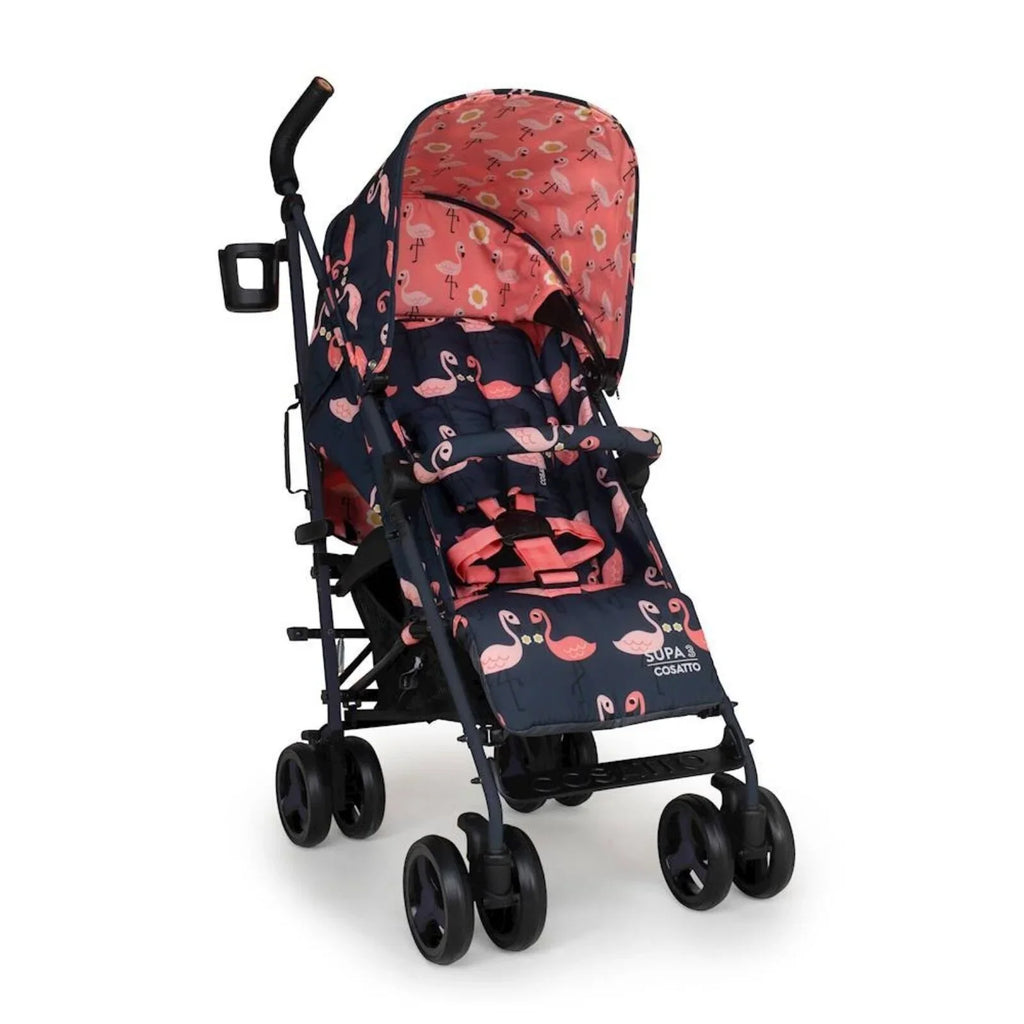 Cosatto Supa 3 Stroller - Pretty Flamingo