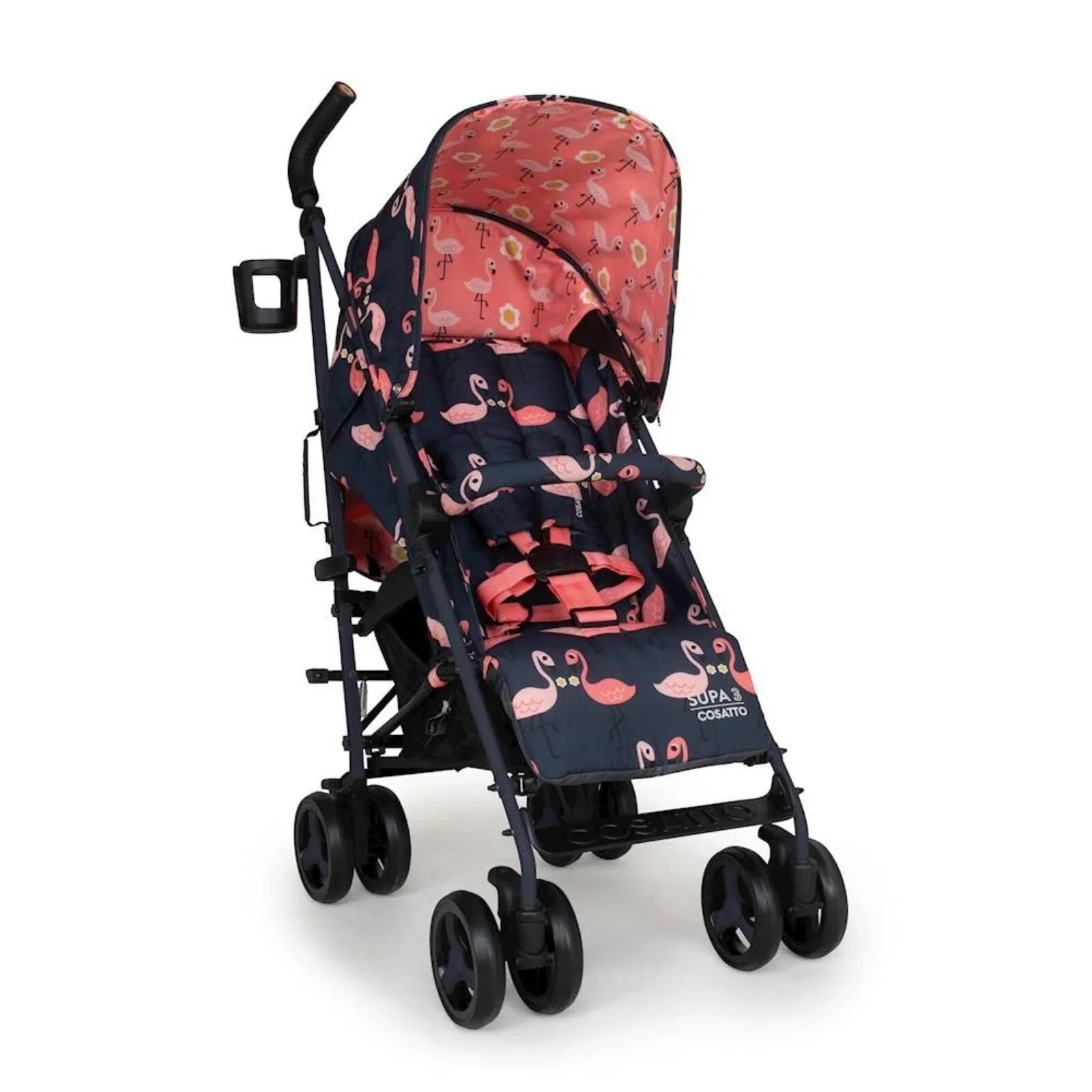 Cosatto Supa 3 Stroller - Pretty Flamingo