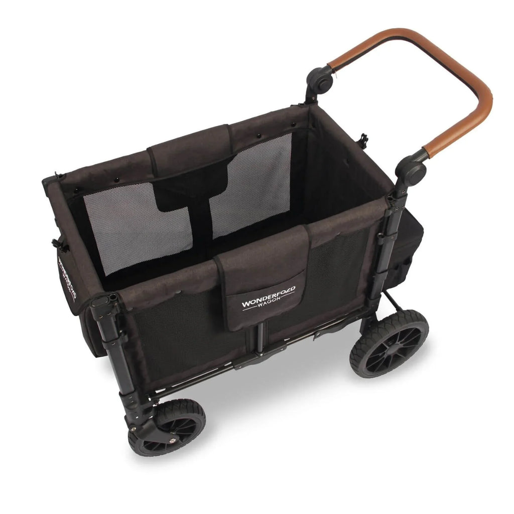 Wonderfold W2 Luxe Double Wagon - Volcanic Black