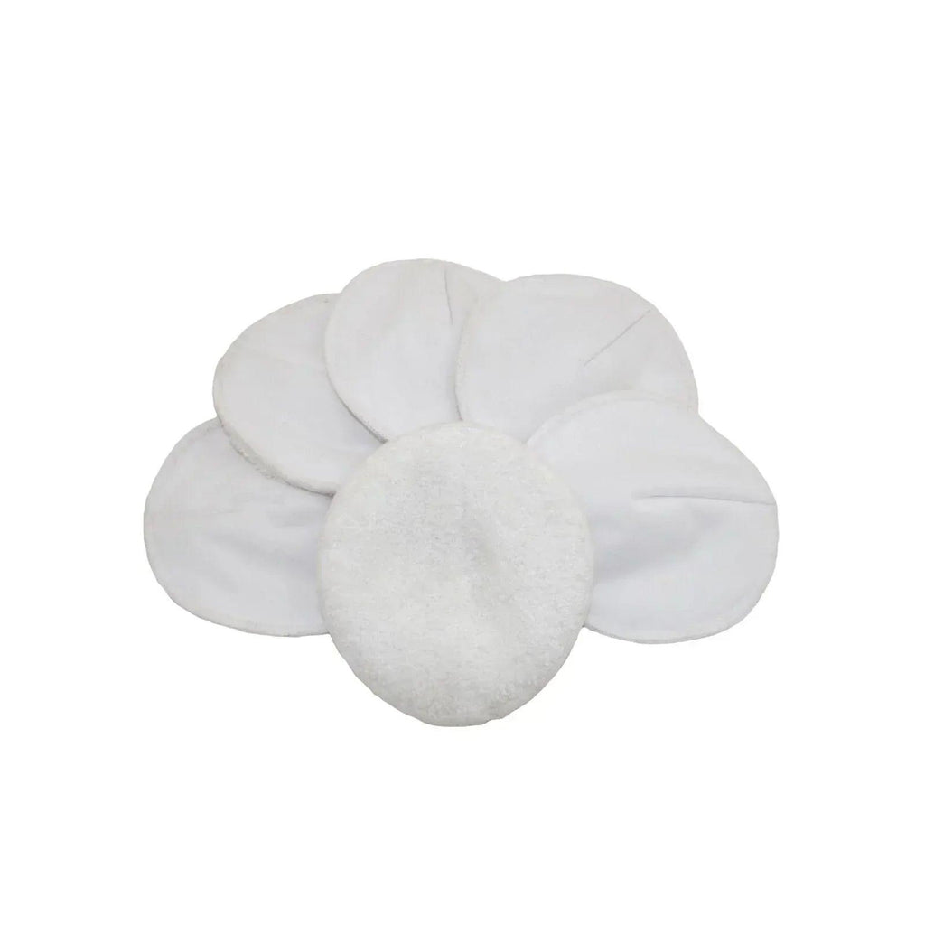 Set of soft muslin cloths with rounded shapes