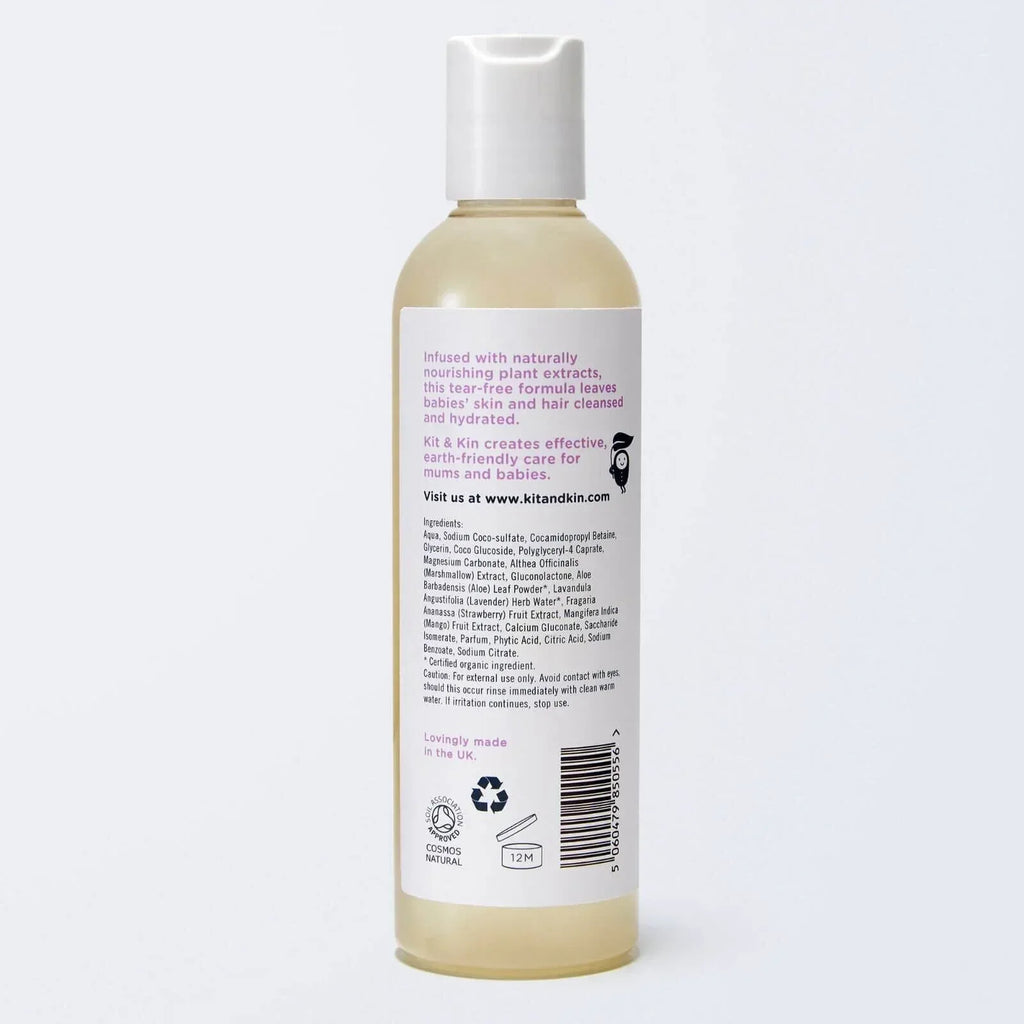 Kit & Kin Shampoo & Body Wash 250ml - Bobobiy