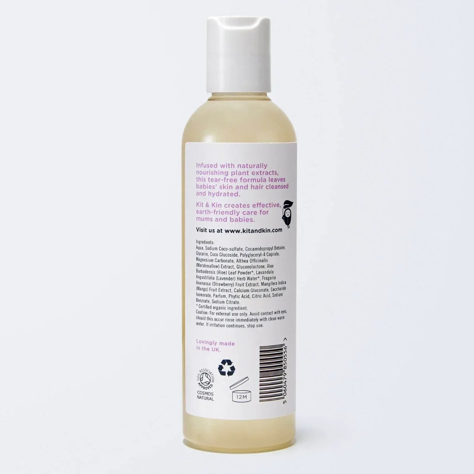 Kit & Kin Shampoo & Body Wash 250ml - Bobobiy