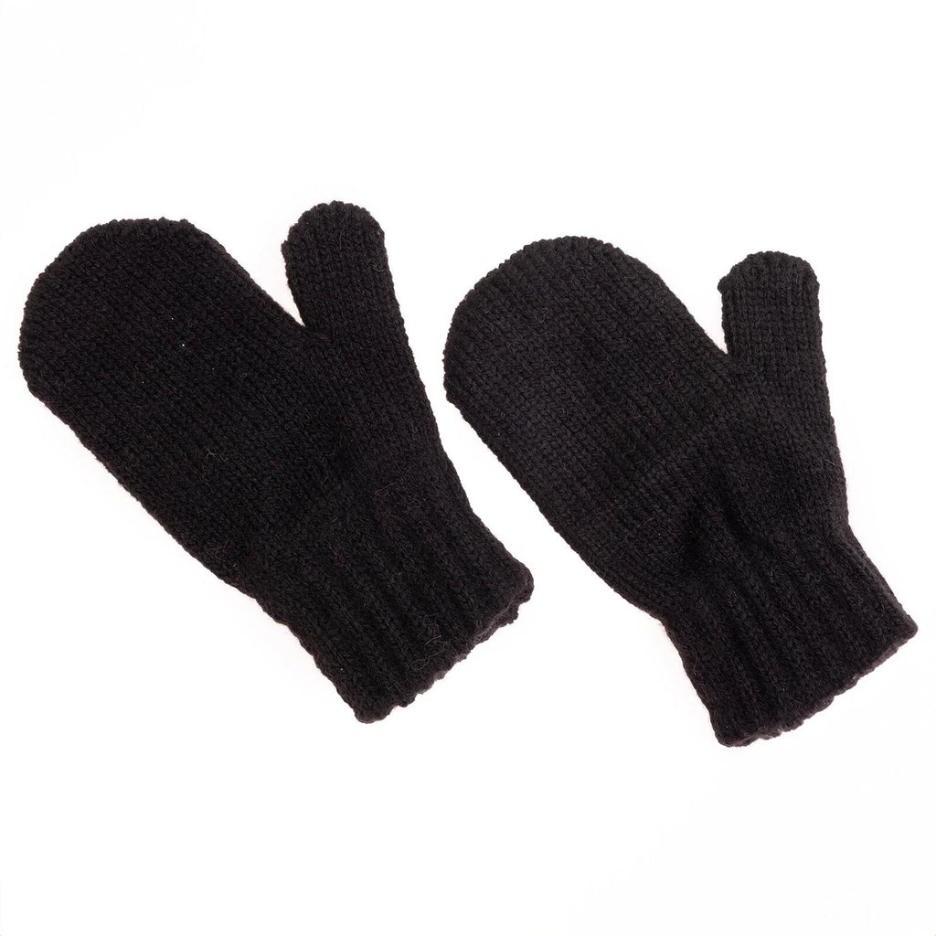 HelloBaby Boy Mitten - Black