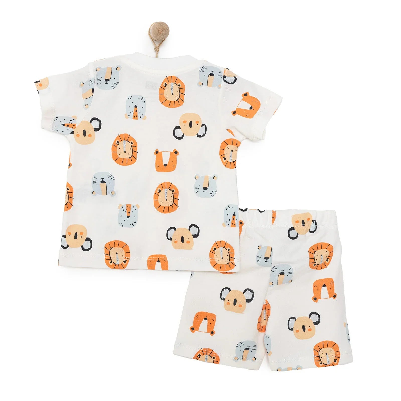 HelloBaby Boy Tshirt-Short - Ecru