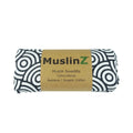 MuslinZ Bamboo/Organic Cotton Muslin Swaddle 120x120cm - Black Swirl