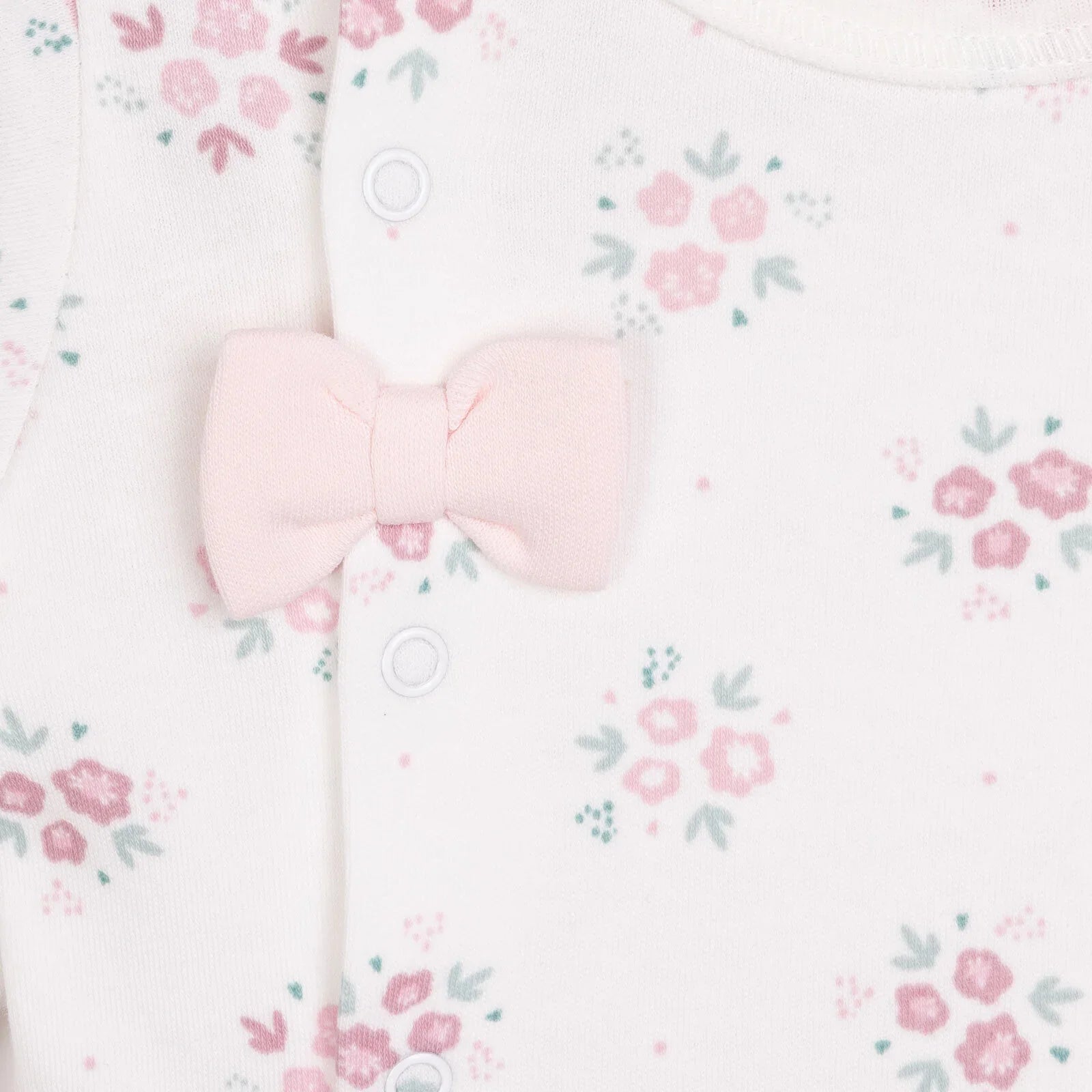 Bebetto Flowers Girl 5 Piece Newborn Set - Salmon