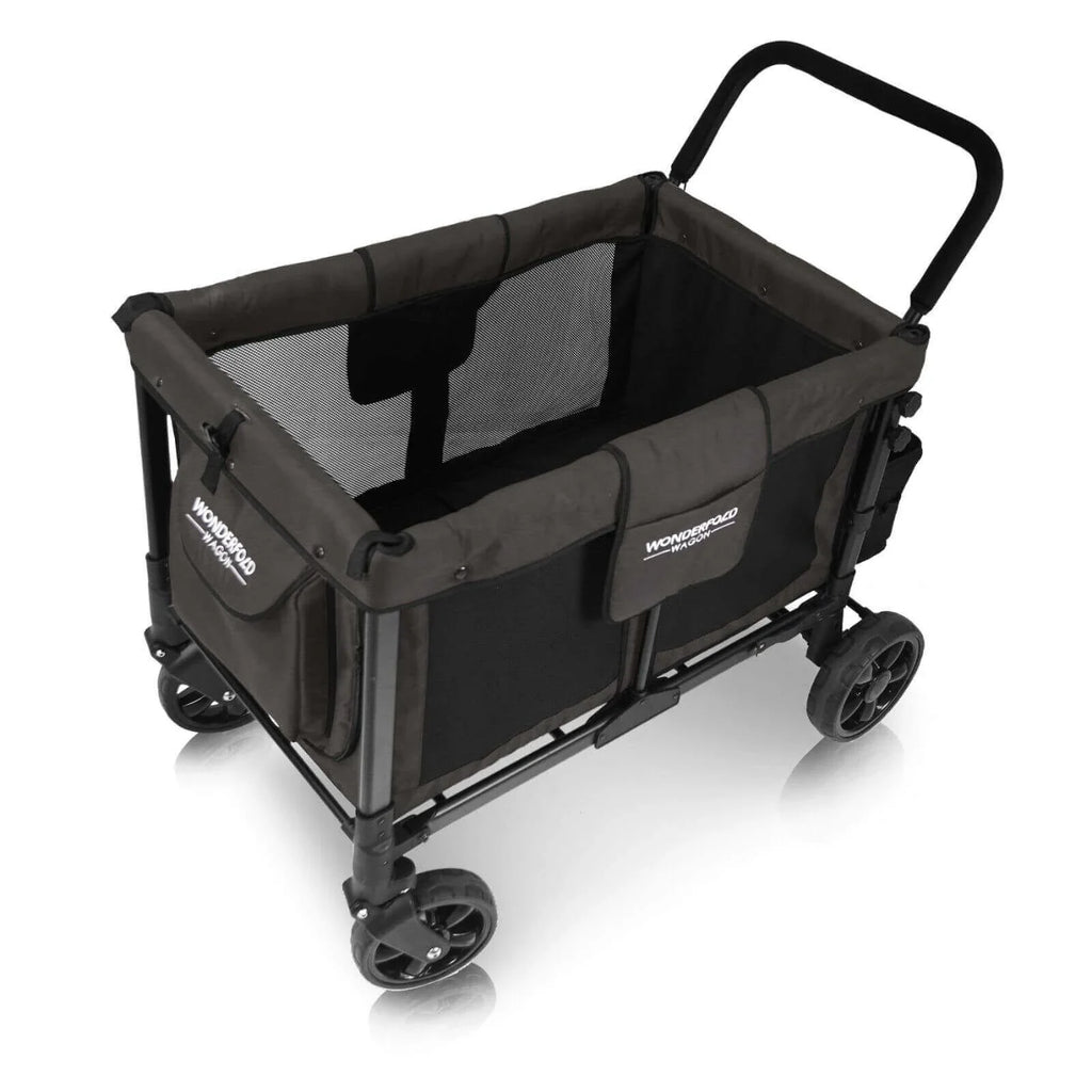 Wonderfold W4 Original Stroller Wagon - Volcanic Black