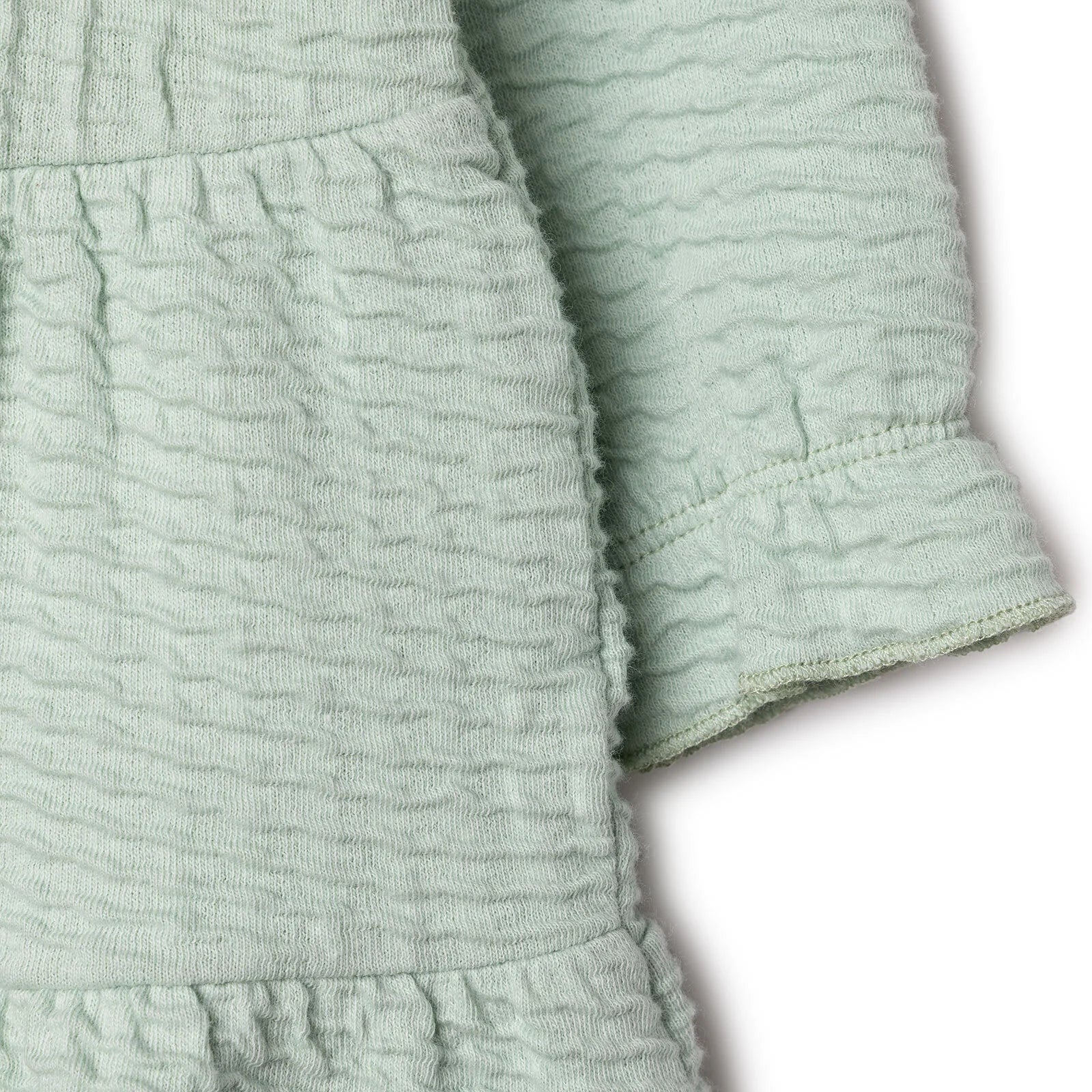 HelloBaby Winter Cherry Dress - Green