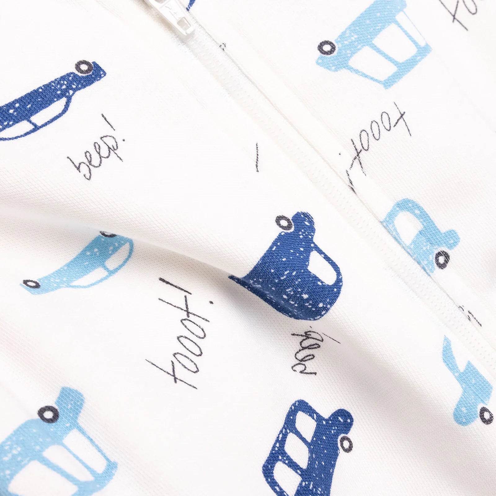 HelloBaby Newborn Boy 2 Piece Footed Jumpsuit - Blue