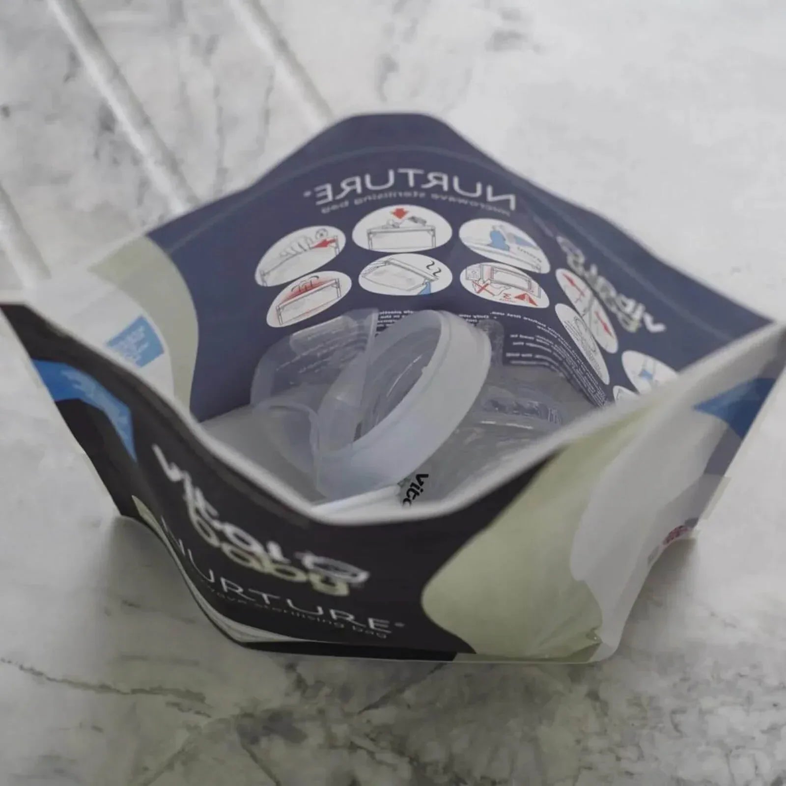 Vital Baby Nurture Microwave Sterilising Bags 5 pcs - Bobobiy