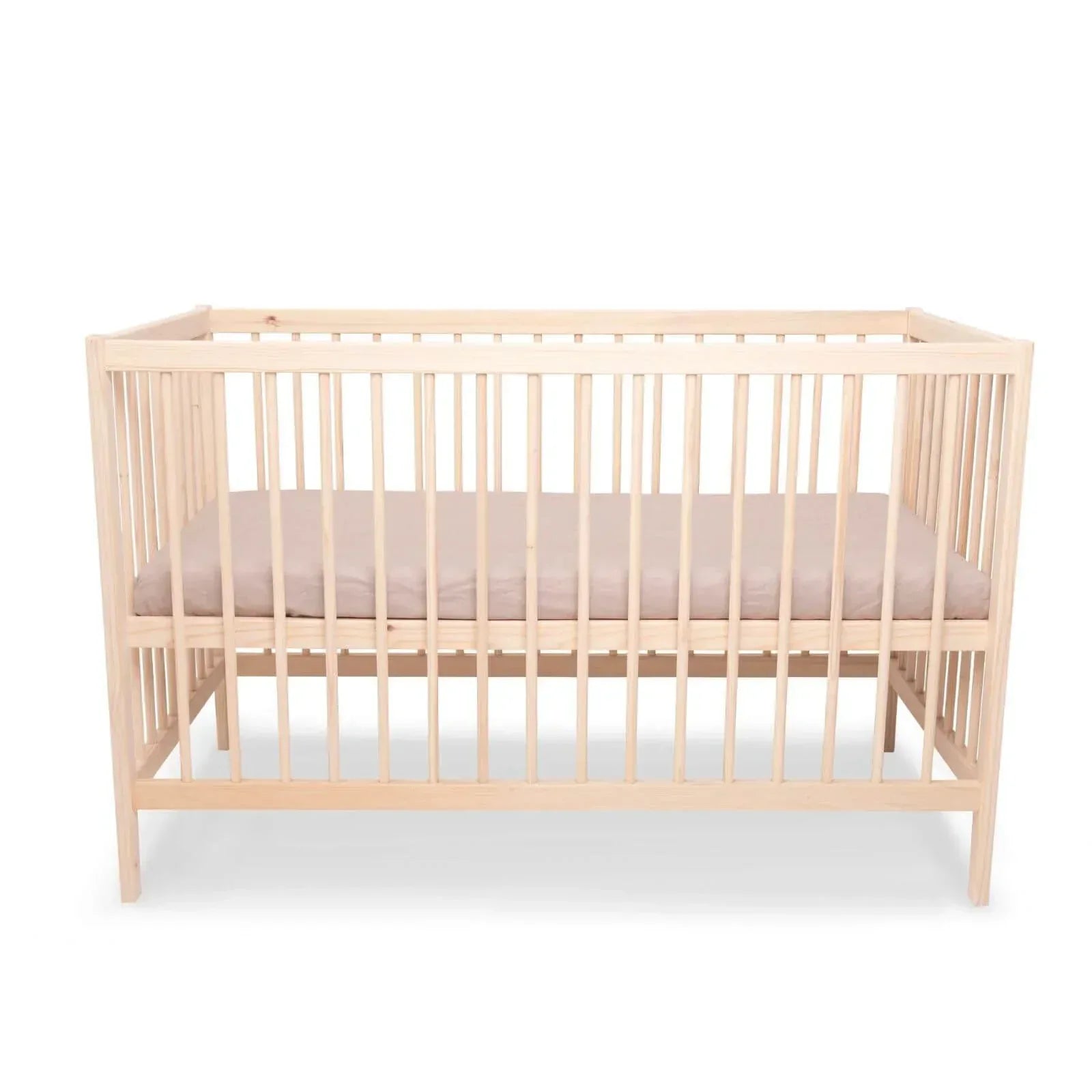 Kukka Natural Wood 2-Level Cot 70x140 - Bobobiy