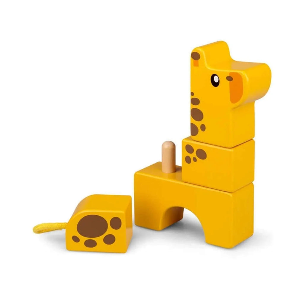 Tobar-Wooden Stack And Play Safari Animals