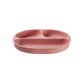Vital Baby Nourish Silicone Suction Plate - Blush Raspberry - Bobobiy