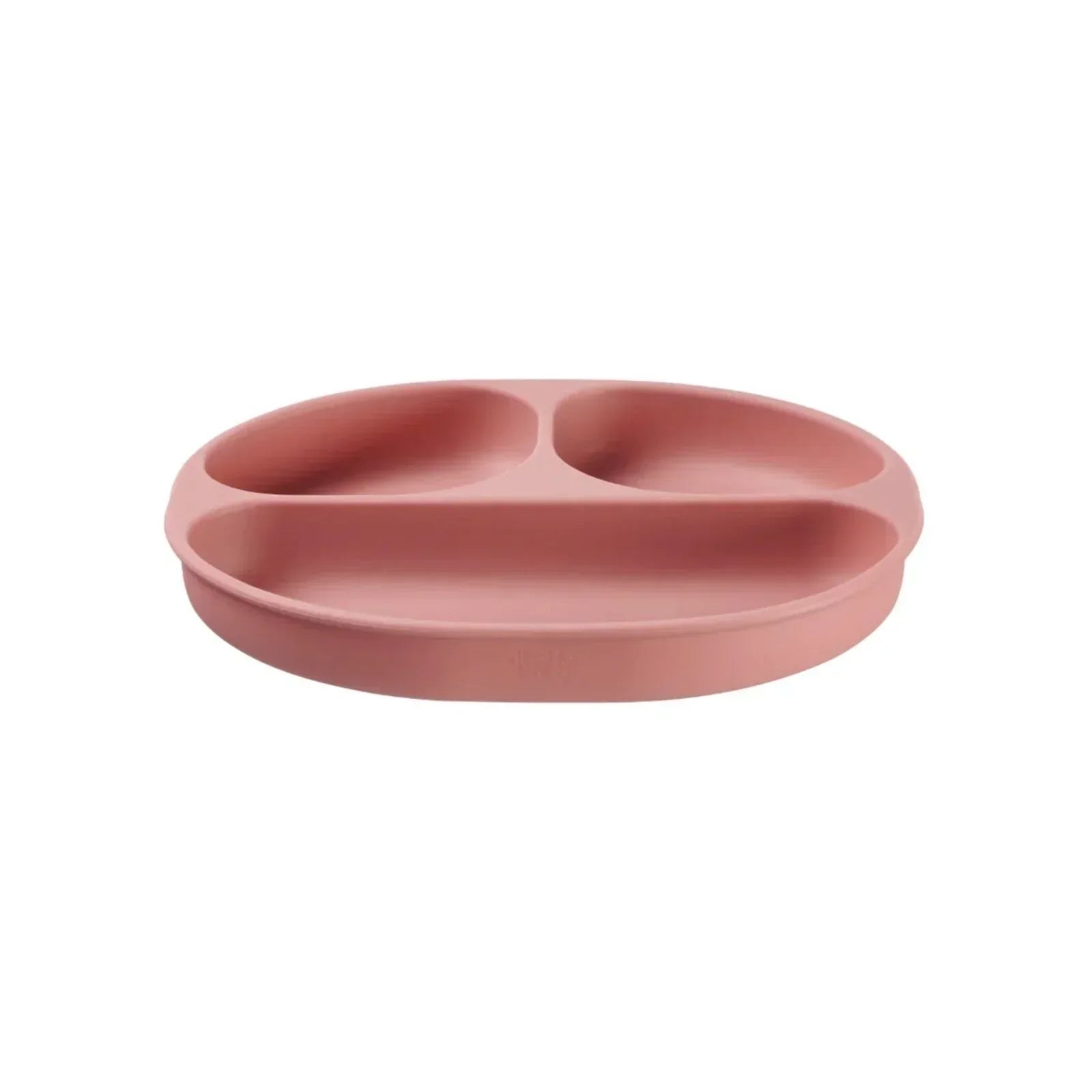 Vital Baby Nourish Silicone Suction Plate - Blush Raspberry - Bobobiy