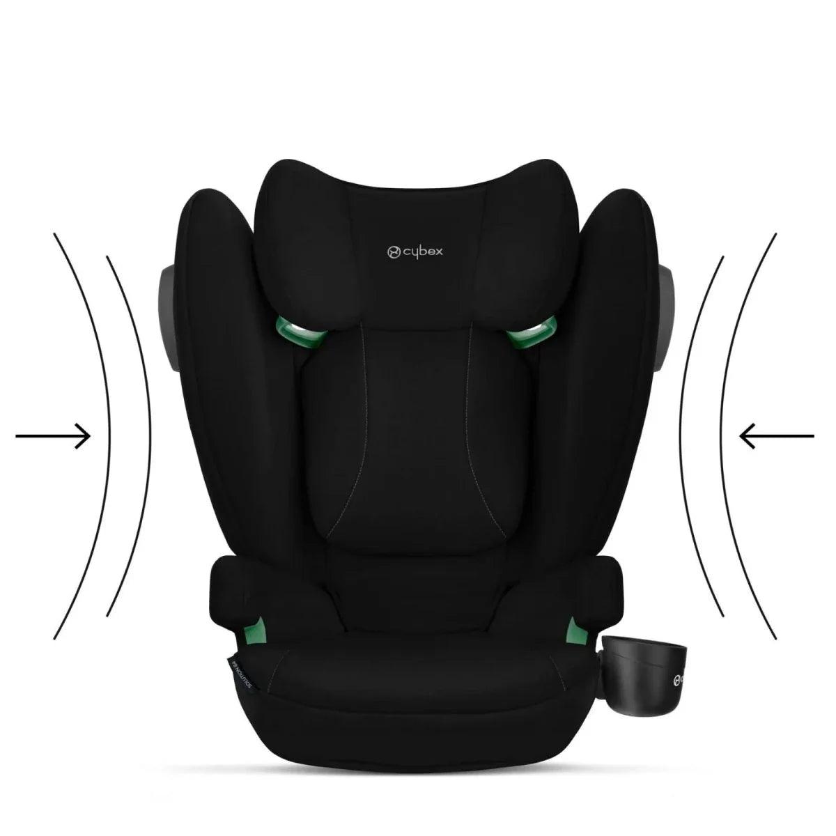 Cybex Solution B4 i-Fix Group 2/3 Car Seat (4 Years to 12 Years) - Volcano Black