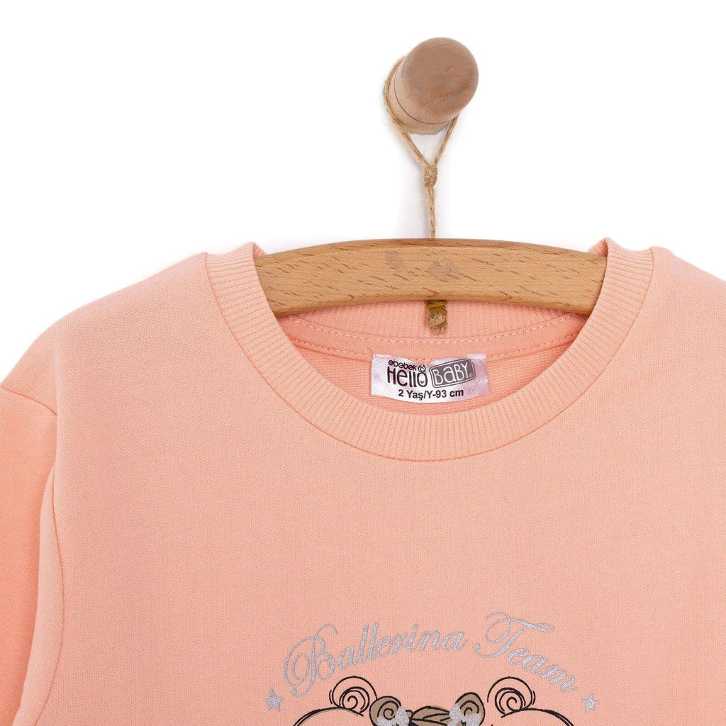 HelloBaby Basic Baby Girl Sweatshirt - Pink - Bobobiy