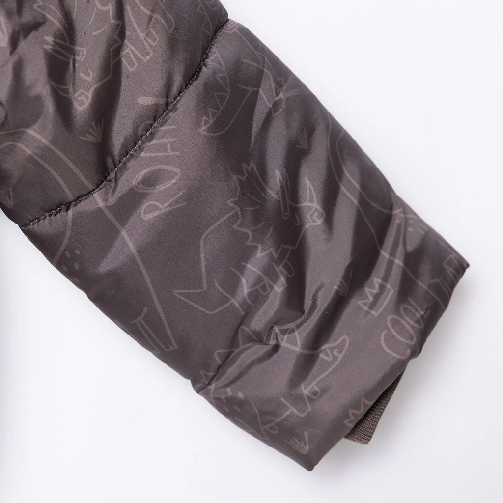 HelloBaby Coat - Brown Printed - Bobobiy