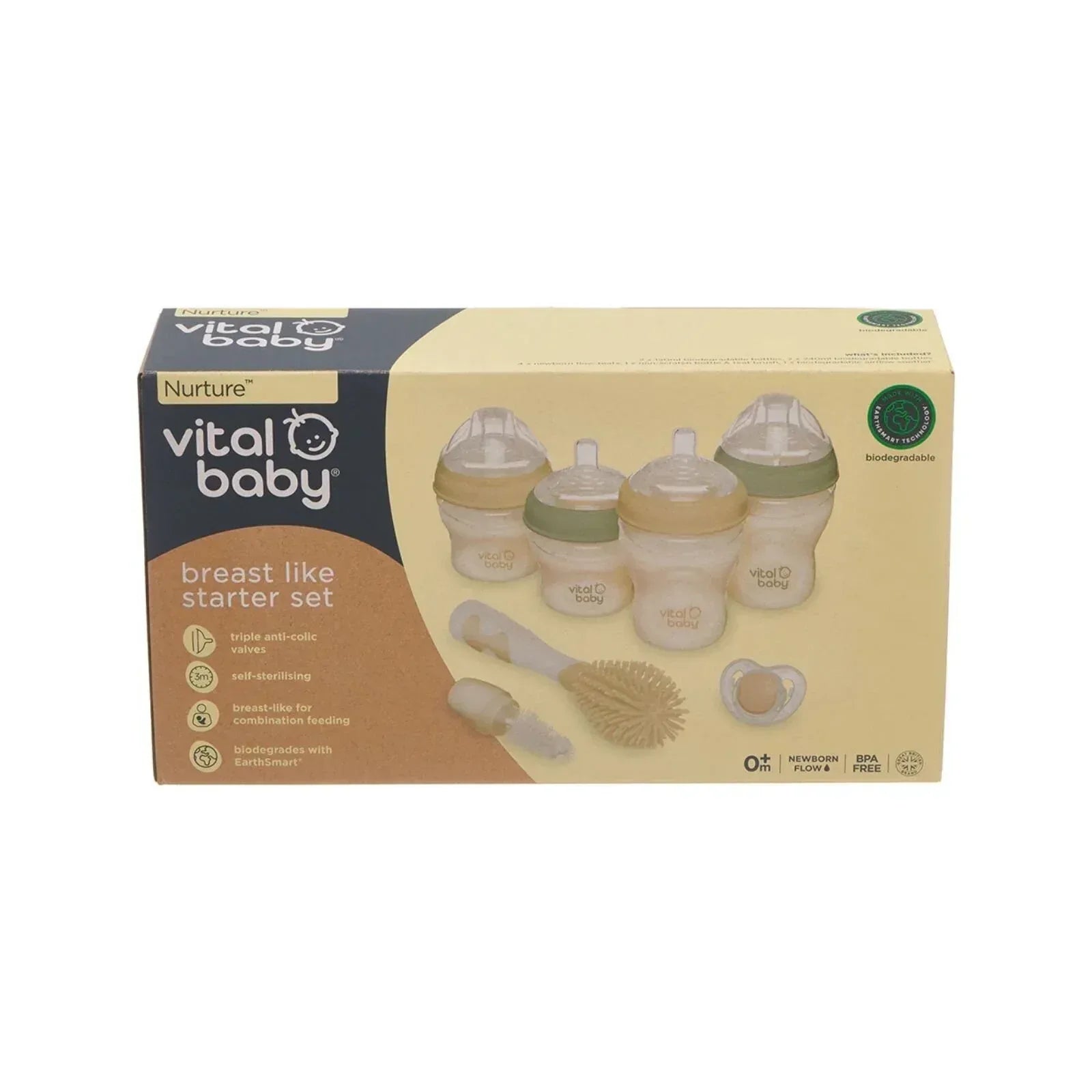 Vital Baby Nurture Breast Like Starter Set - Bobobiy