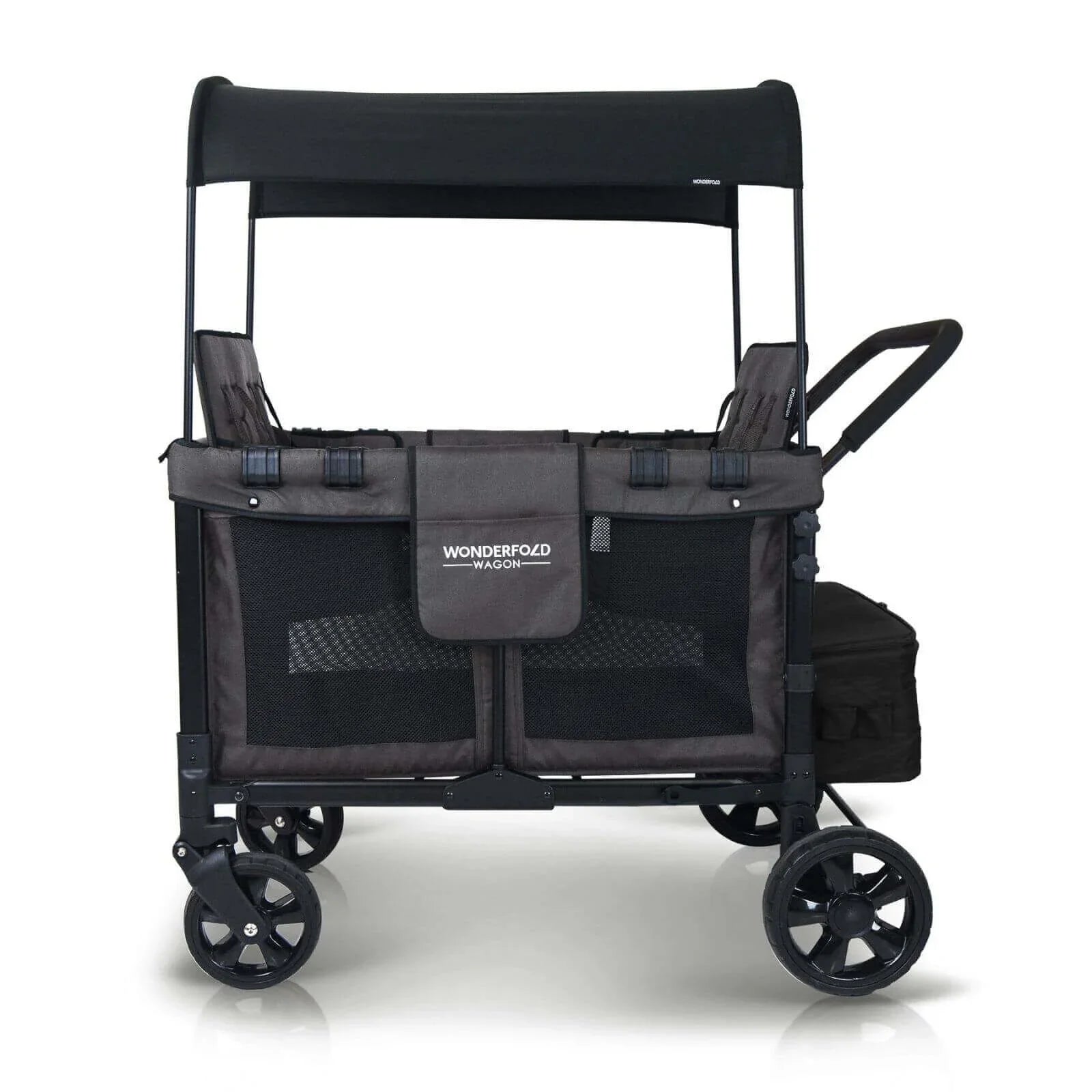 Wonderfold W4 Original Stroller Wagon - Volcanic Black