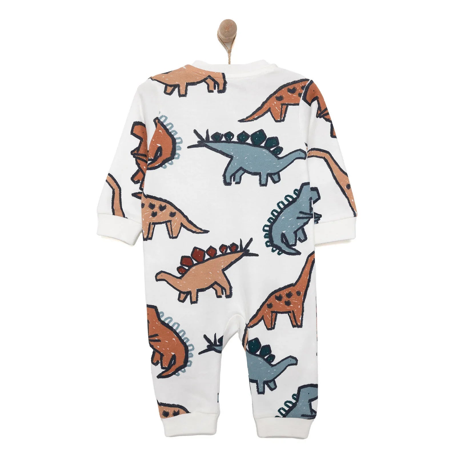 HelloBaby Newborn Unisex Jumpsuit - Ecru