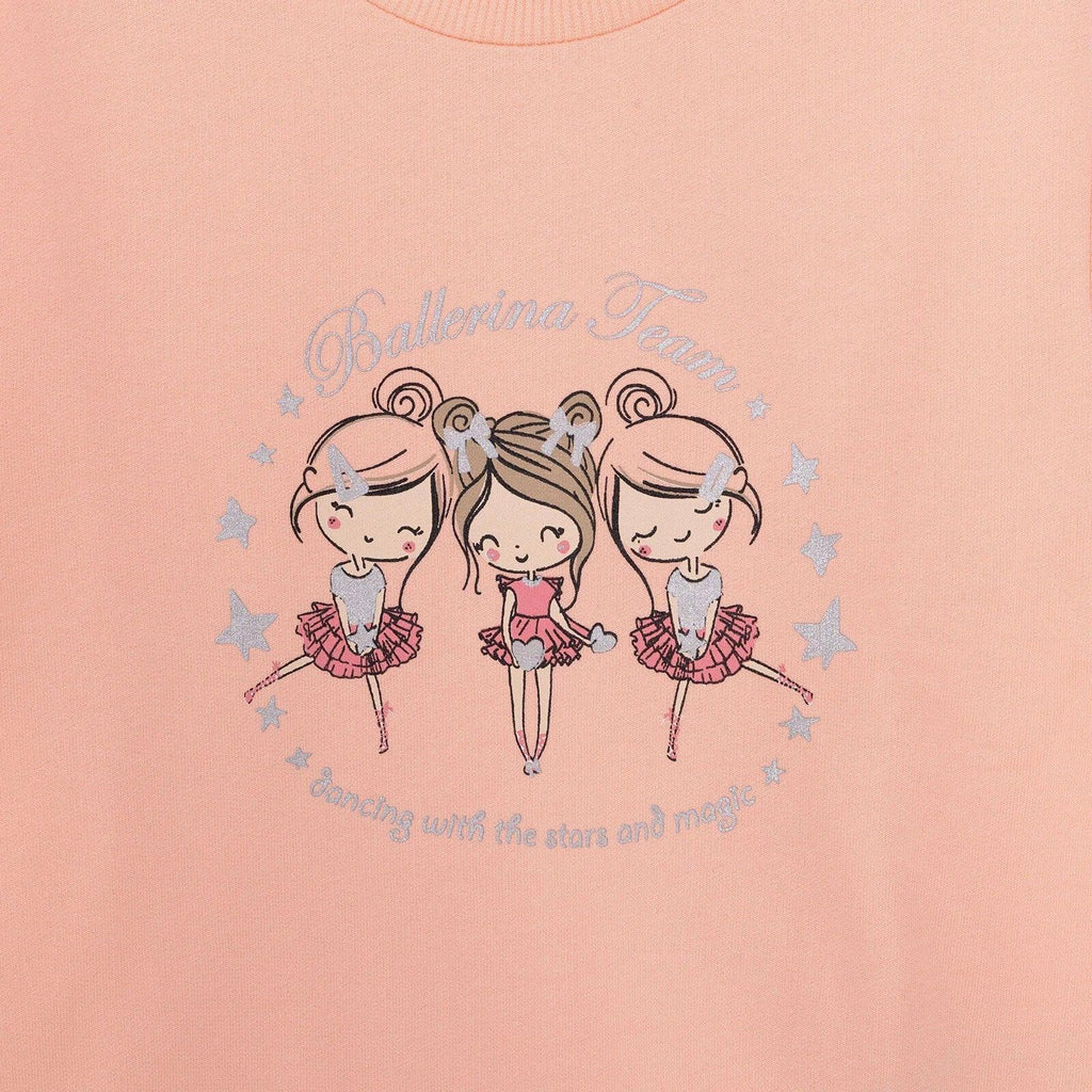 HelloBaby Basic Baby Girl Sweatshirt - Pink - Bobobiy