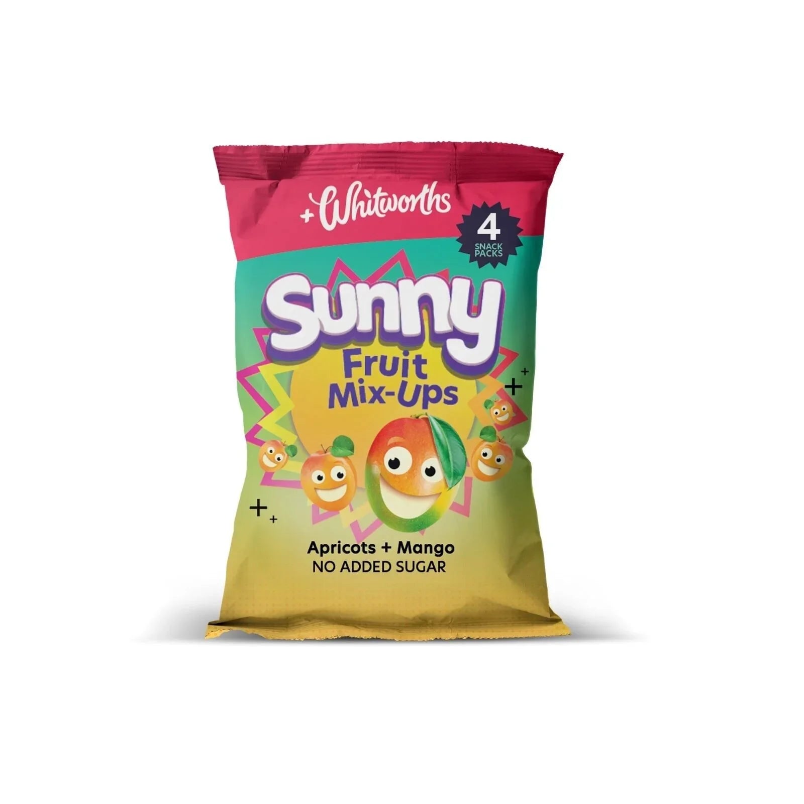 Whitworths Sunny Fruit Mix-Ups Apricots & Mango 72g (4x18g)