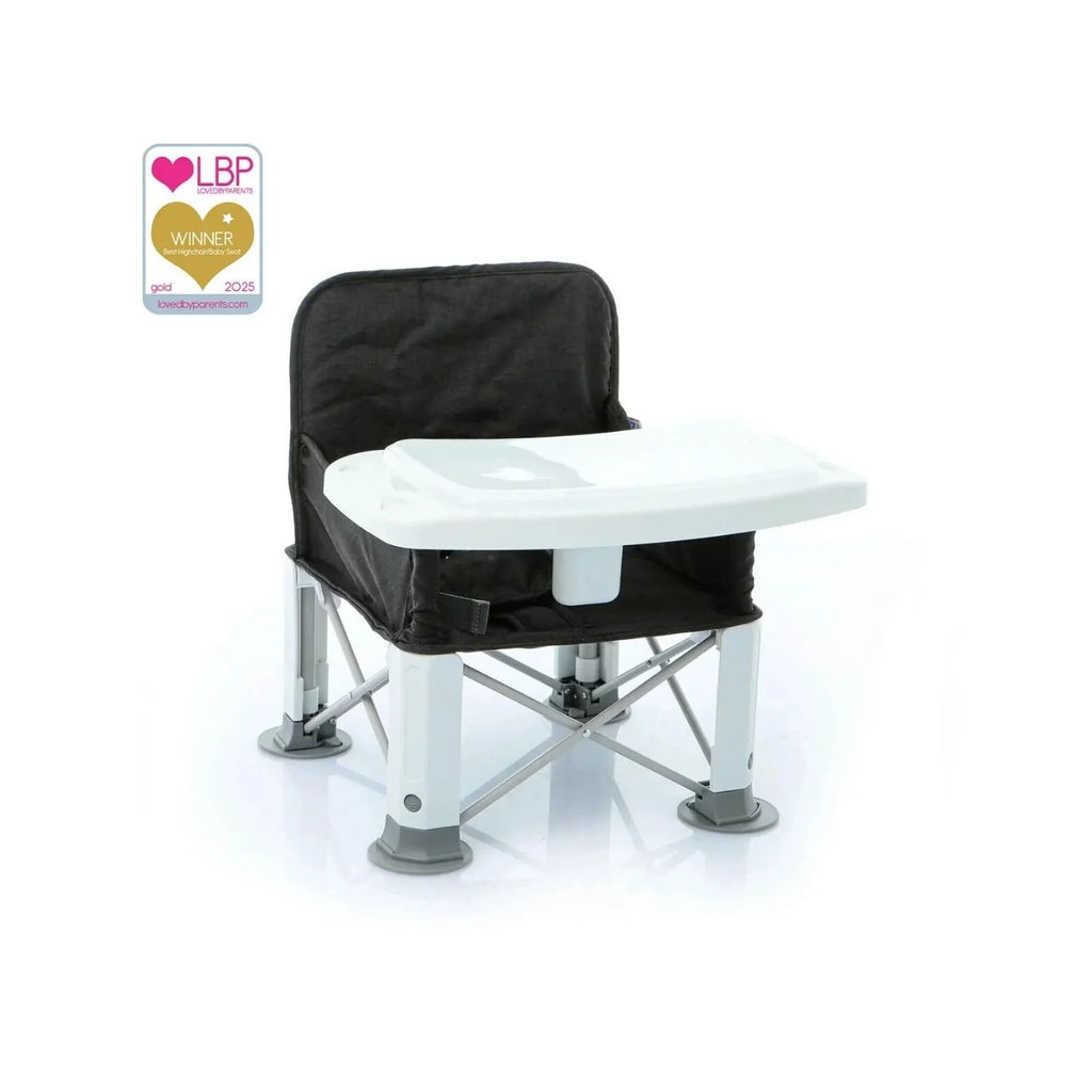 baby plus Picnic Booster Highchair - Dark Grey
