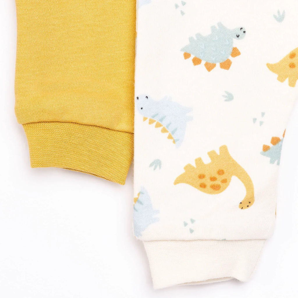 HelloBaby Boy 2 Piece Footles Bottom - Mustard