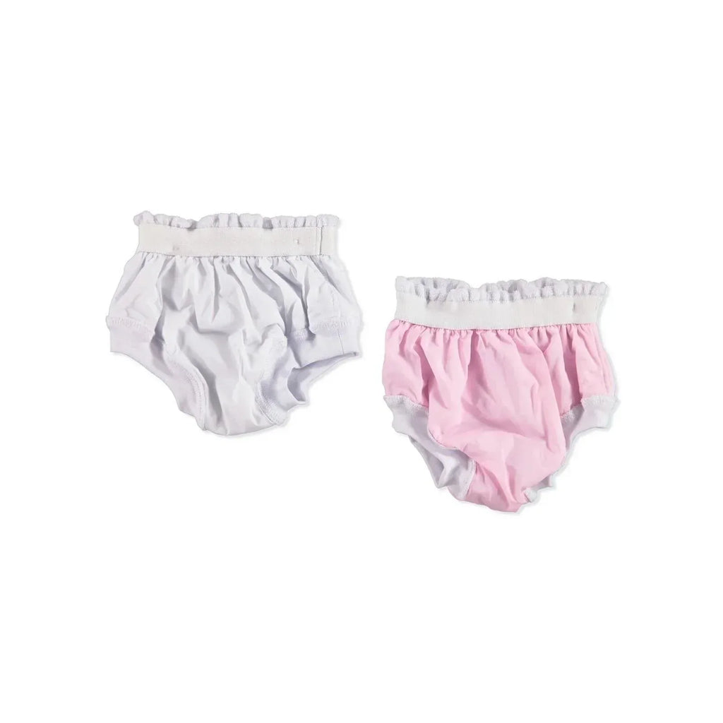 HelloBaby Baby Training Panties 2 pcs - Pink & White - Bobobiy