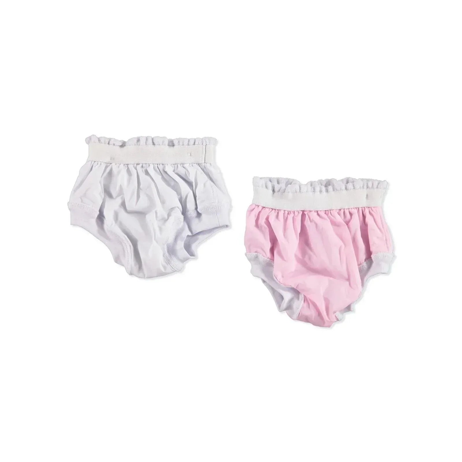 HelloBaby Baby Training Panties 2 pcs - Pink & White - Bobobiy
