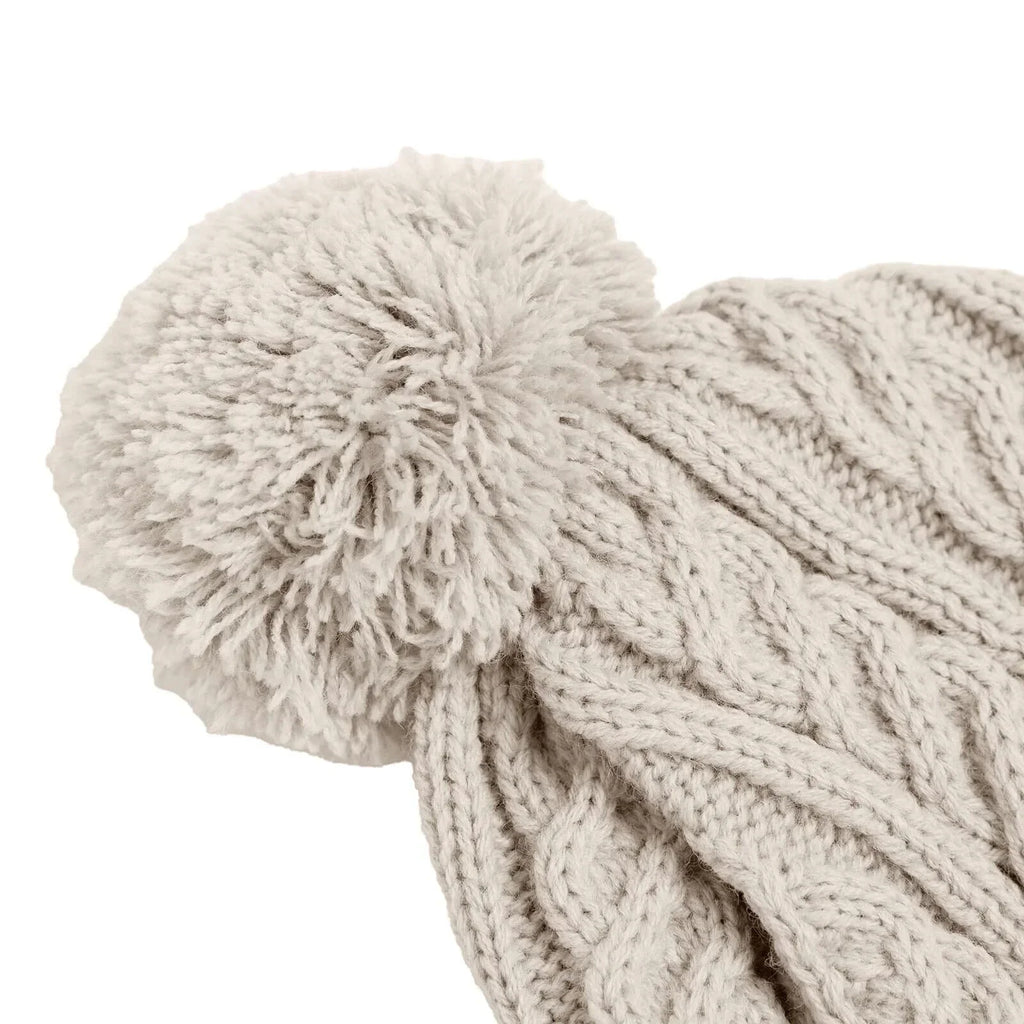 HelloBaby Unisex Beanie - Ecru