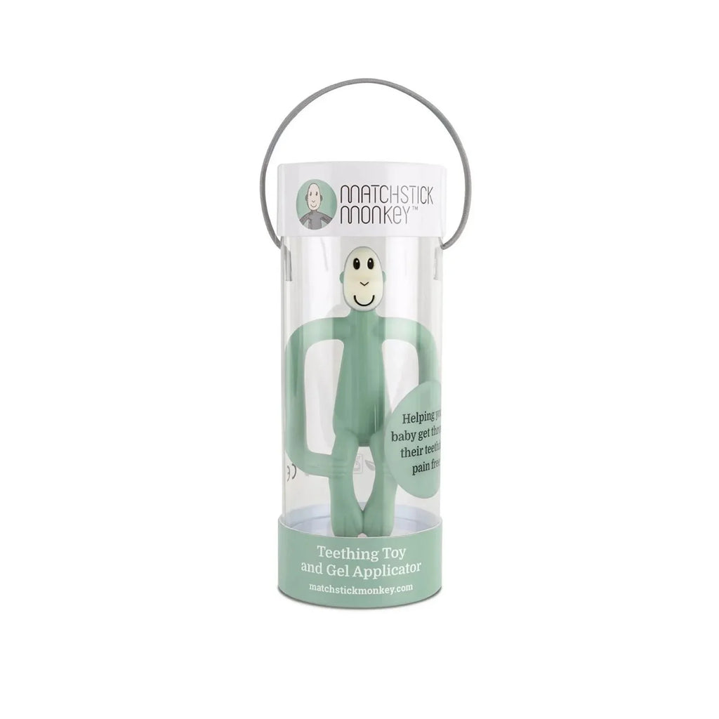 Matchstick Monkey Original Teething Toy - Mint Green