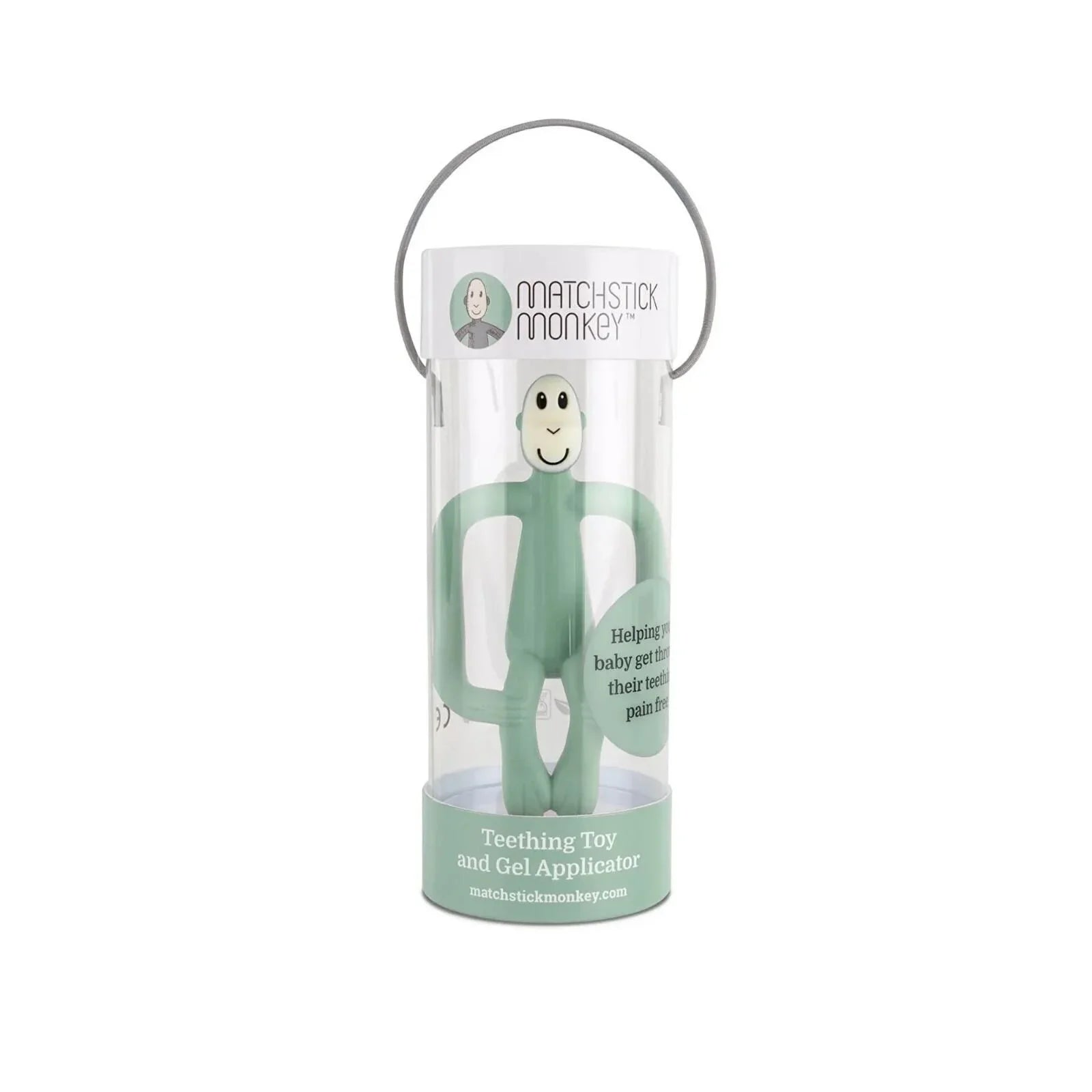 Matchstick Monkey Original Teething Toy - Mint Green