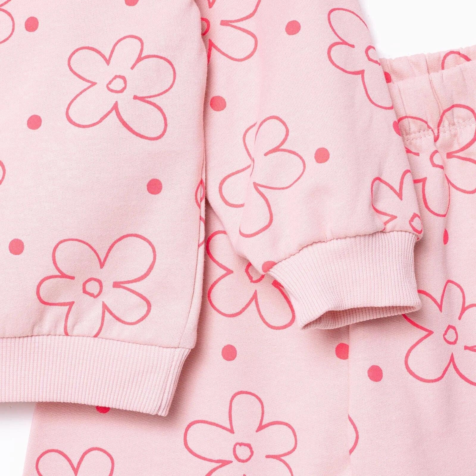 HelloBaby Jogging Set - Pink - Bobobiy