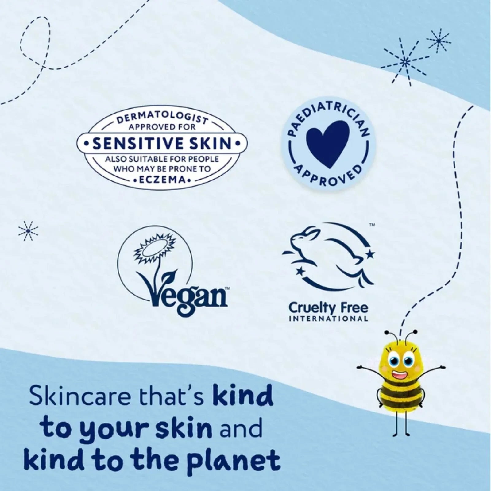 Vegan, cruelty-free SPF 50+ sun cream tube for sensitive skin, 100 ml