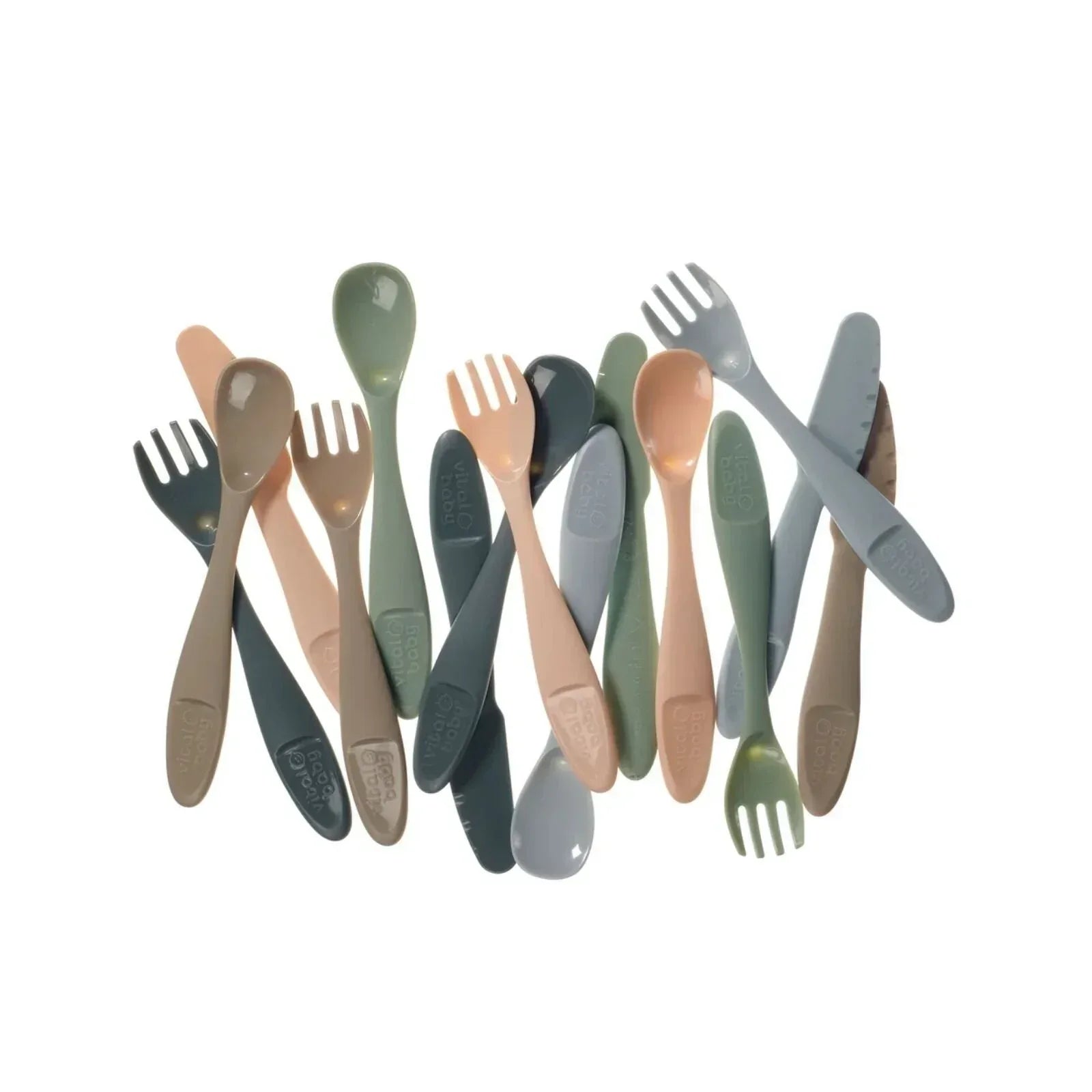 Vital Baby Nourish Perfectly Simple Cutlery Pack of 15 - Bobobiy