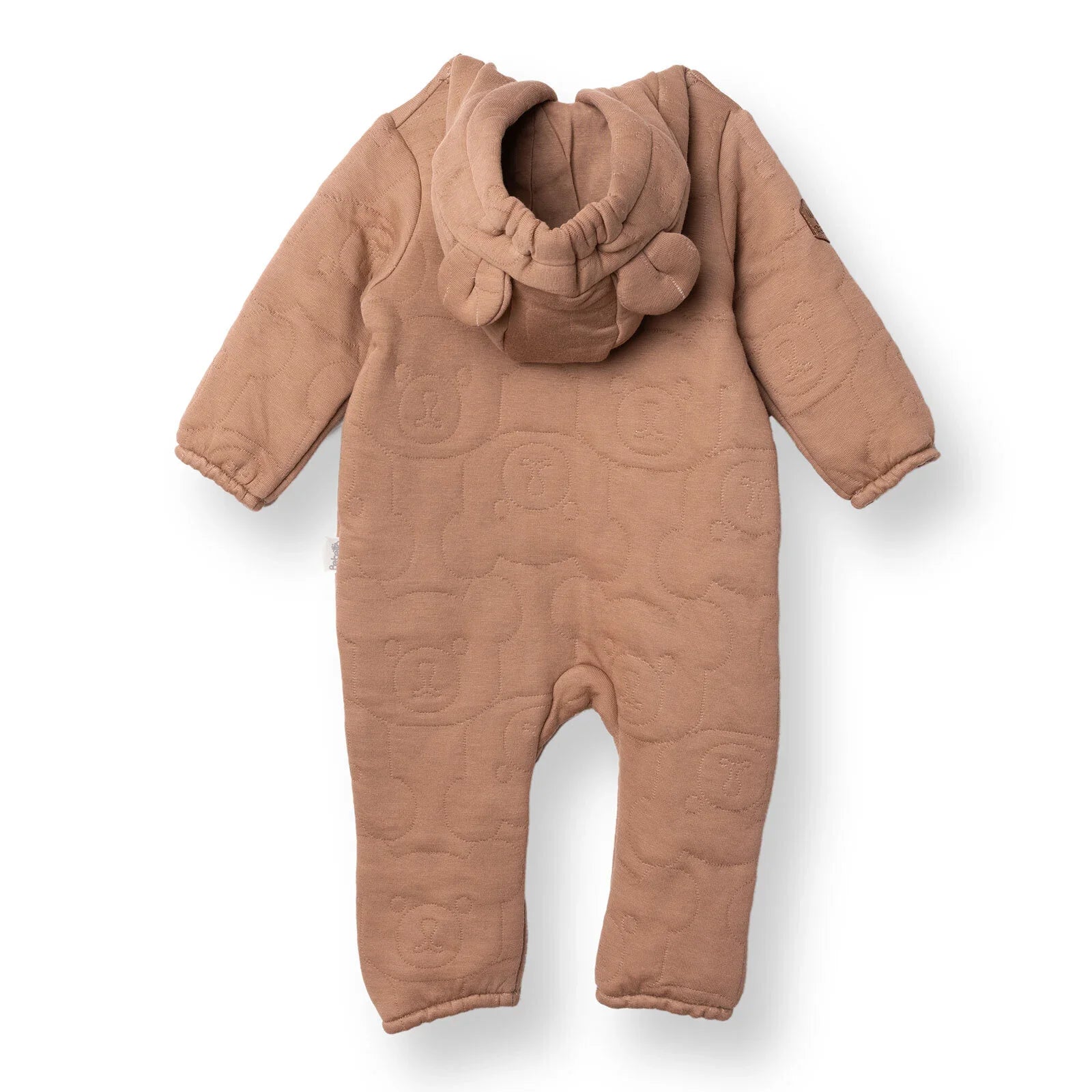 Bebetto Newborn Footless Jumpsuit - Brown