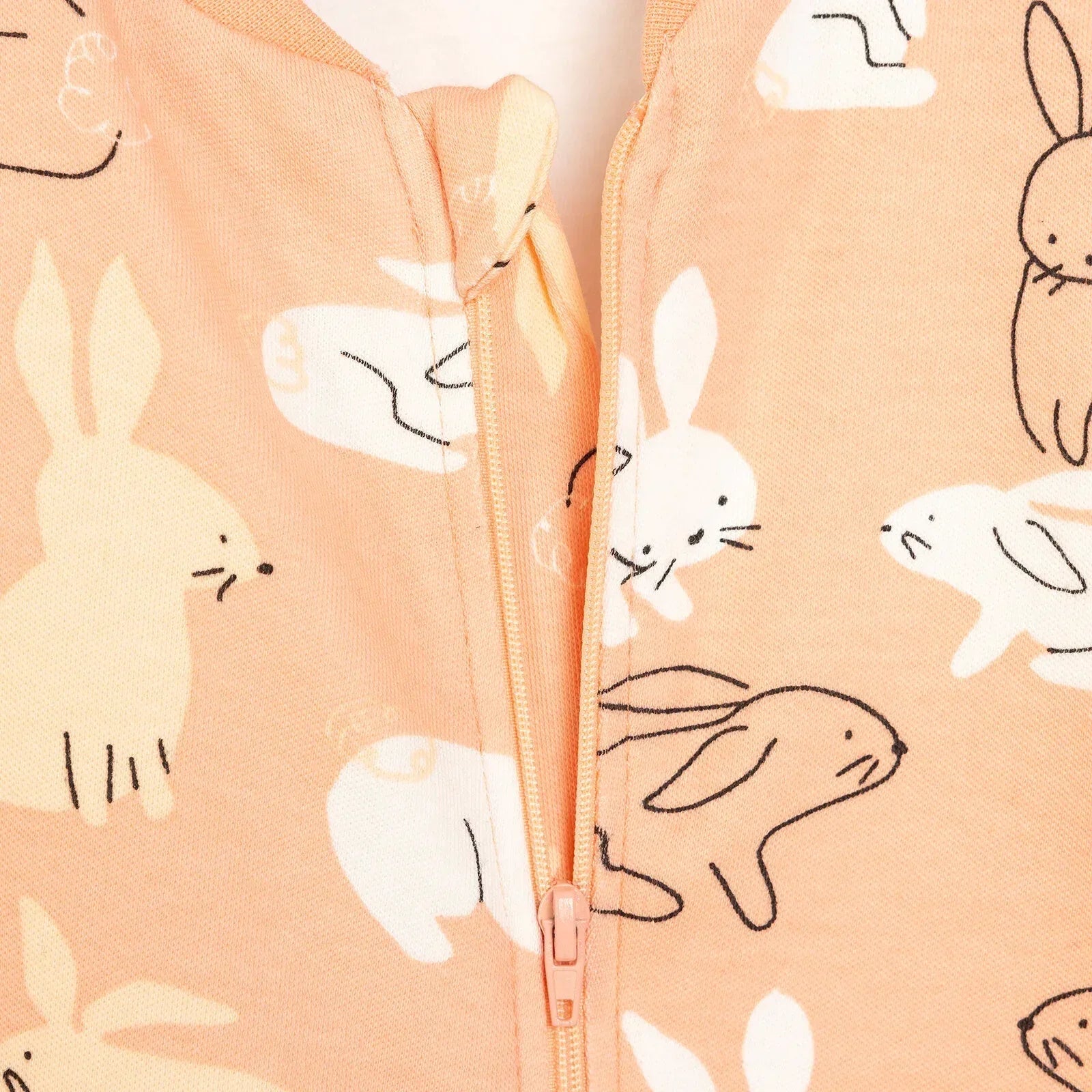 HelloBaby Girl Sleepsuit - Light Pink - Bobobiy