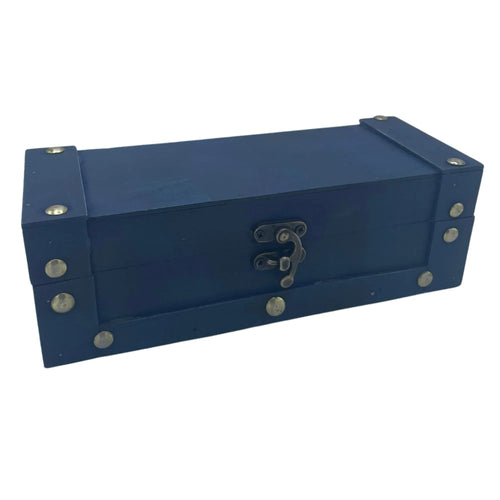Long Tea Chest - Teal - Bobobiy